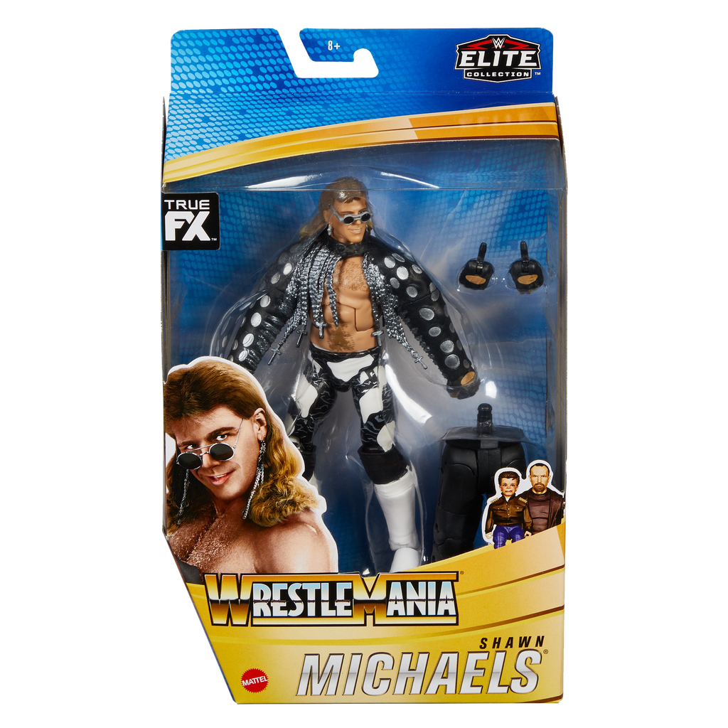 Wwe Wrestlemania Elite Mix Shawn Michaels | Toyworld