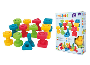Play & Learn Twistees Nuts & Bolts | Toyworld