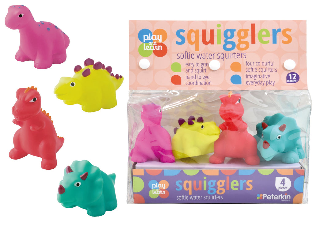 Play And Learn Dinosaur Water Squirters | Toyworld