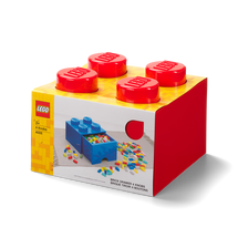 Lego Storage Brick Drawer Red | Toyworld