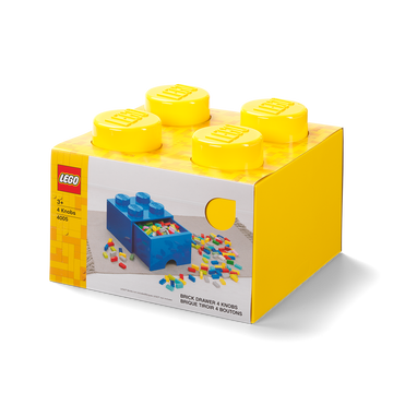 Lego Storage Brick Drawer Yellow | Toyworld