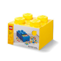 Lego Storage Brick Drawer Yellow | Toyworld