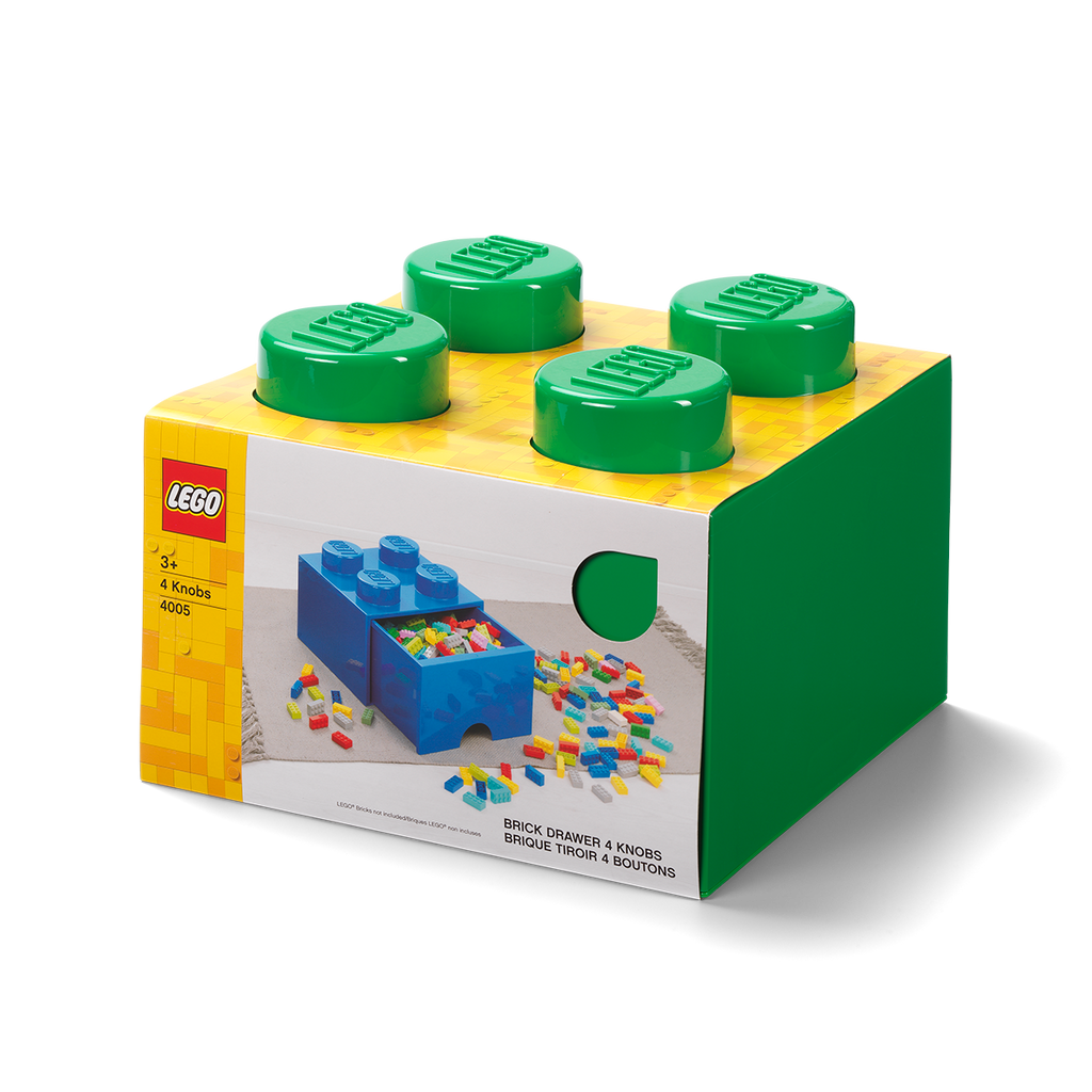 Lego Storage Brick Drawer Green | Toyworld