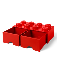 Lego Storage Brick Drawer Red Img 2 | Toyworld