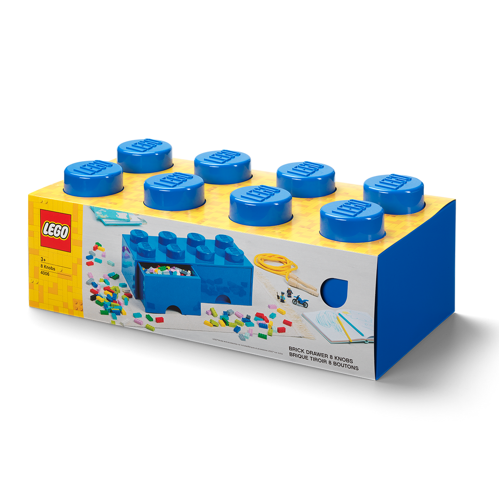 Lego Storage Brick Drawer Blue | Toyworld