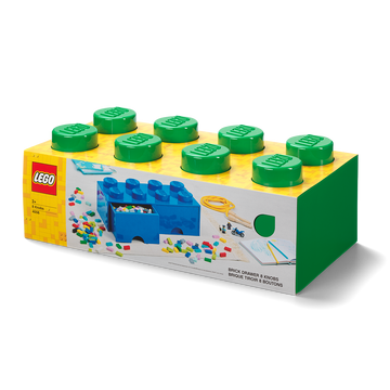 Lego Storage Brick Drawer Green | Toyworld