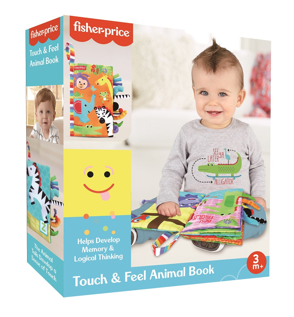 Fisher Price Touch & Feel Animal Book | Toyworld