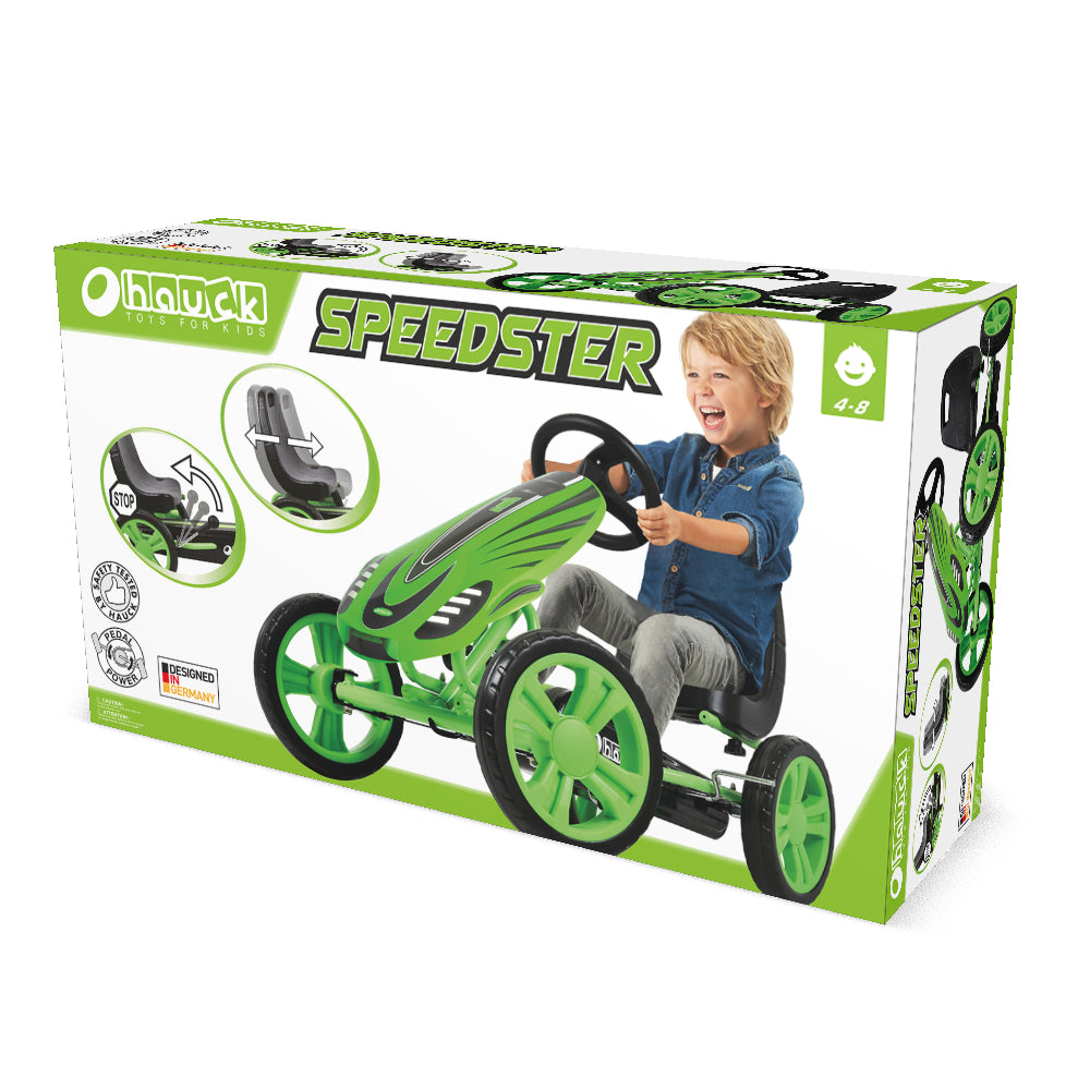 Hauck Speedster Green Go Kart | Toyworld