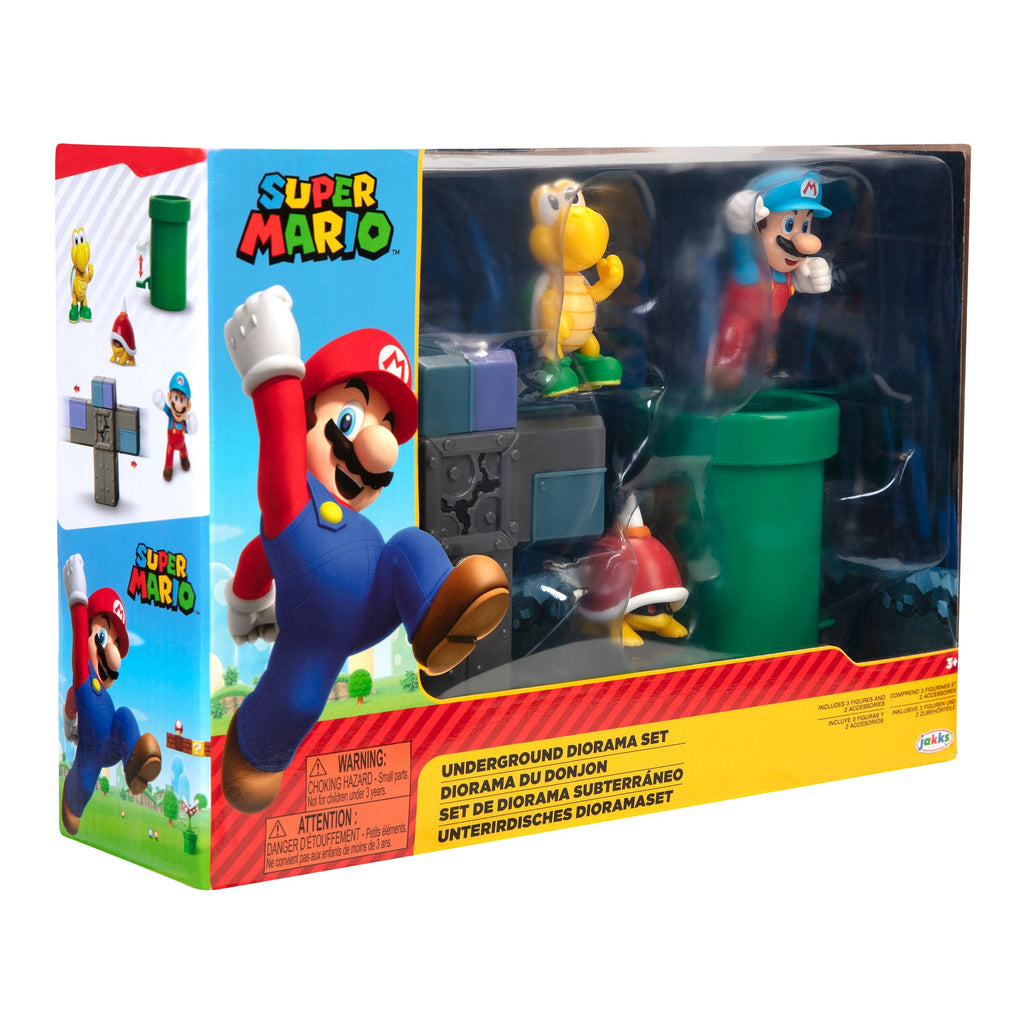 WORLD OF NINTENDO 2.5 SUPER MARIO UNDERGROUND DIORAMA