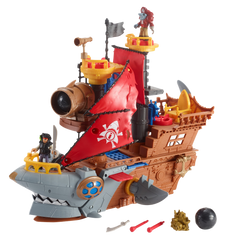 Imaginext Shark Bite Pirate Ship Img 1 | Toyworld