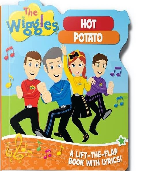 THE WIGGLES HOT POTATO LIFT-THE-FLAP SING ALONG BOOK