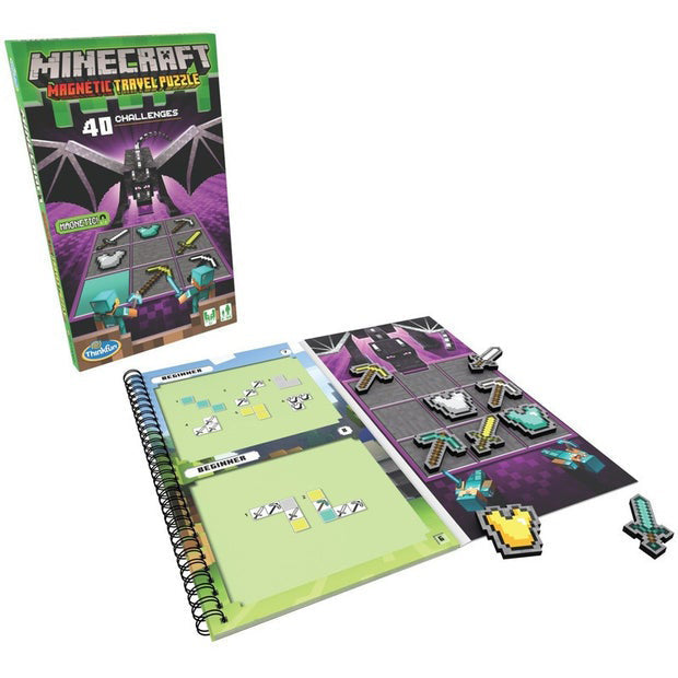 THINKFUN MINECRAFT MAGNETIC TRAVEL PUZZLE