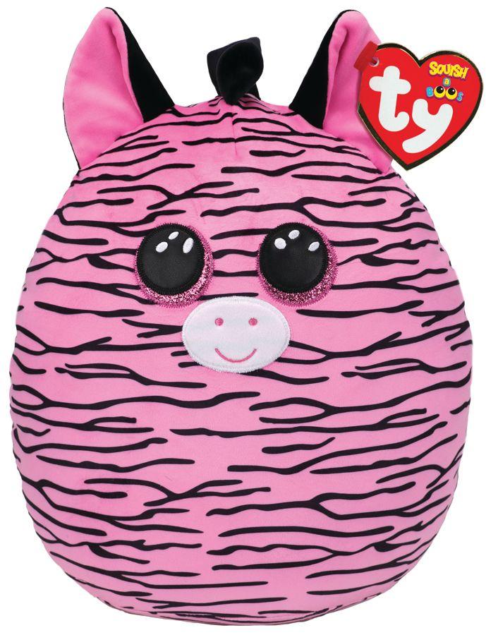 Squish A Boos Zoey Zebra | Toyworld