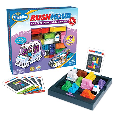 Thinkfun Rush Hour Traffic Jam Game Junior Game - Toyworld