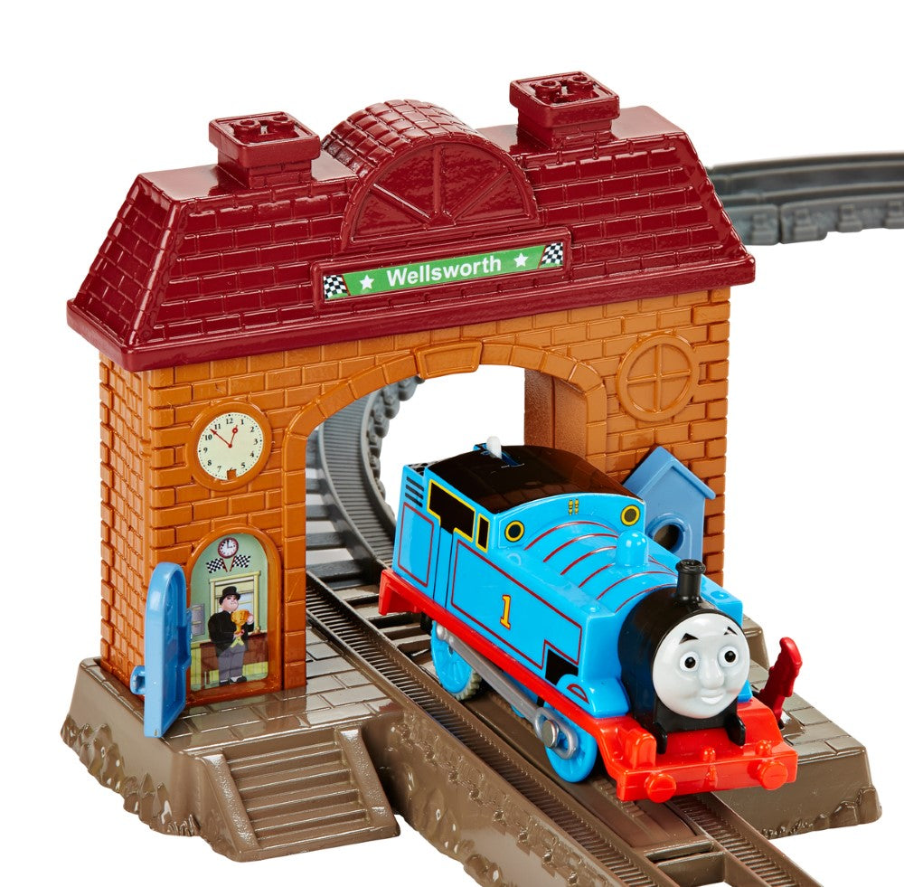 Thomas Friends Trackmaster Wellsworth Station Starter Set - Toyworld