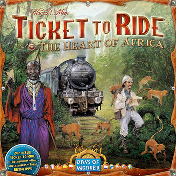 Ticket To Ride The Heart Of Africa Expansion Set - Toyworld