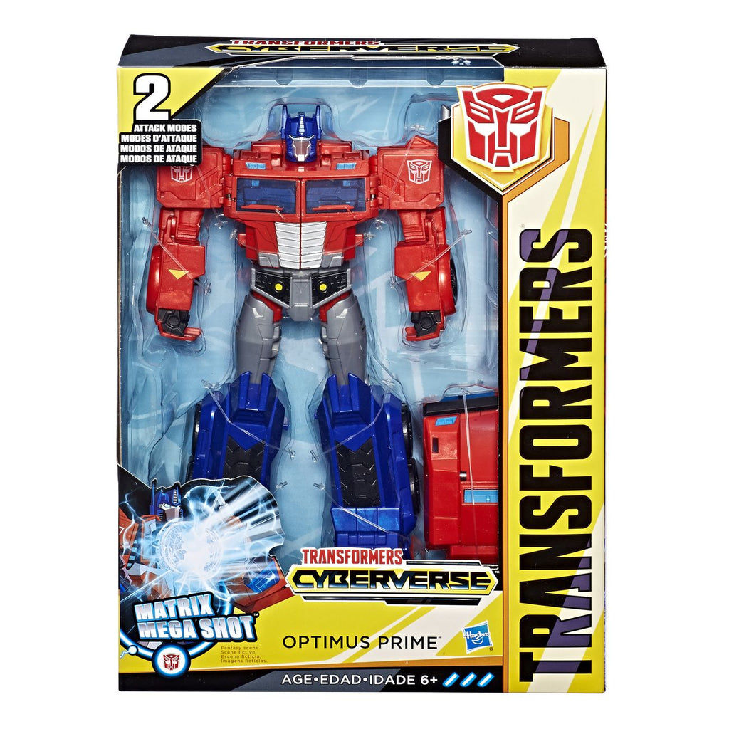 TRANSFORMERS CYBERVERSE ULTIMATE CLASS FIGURE OPTIMUS PRIME