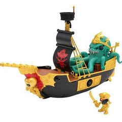 Treasure X Sunken Gold Treasure Ship Playset - Toyworld