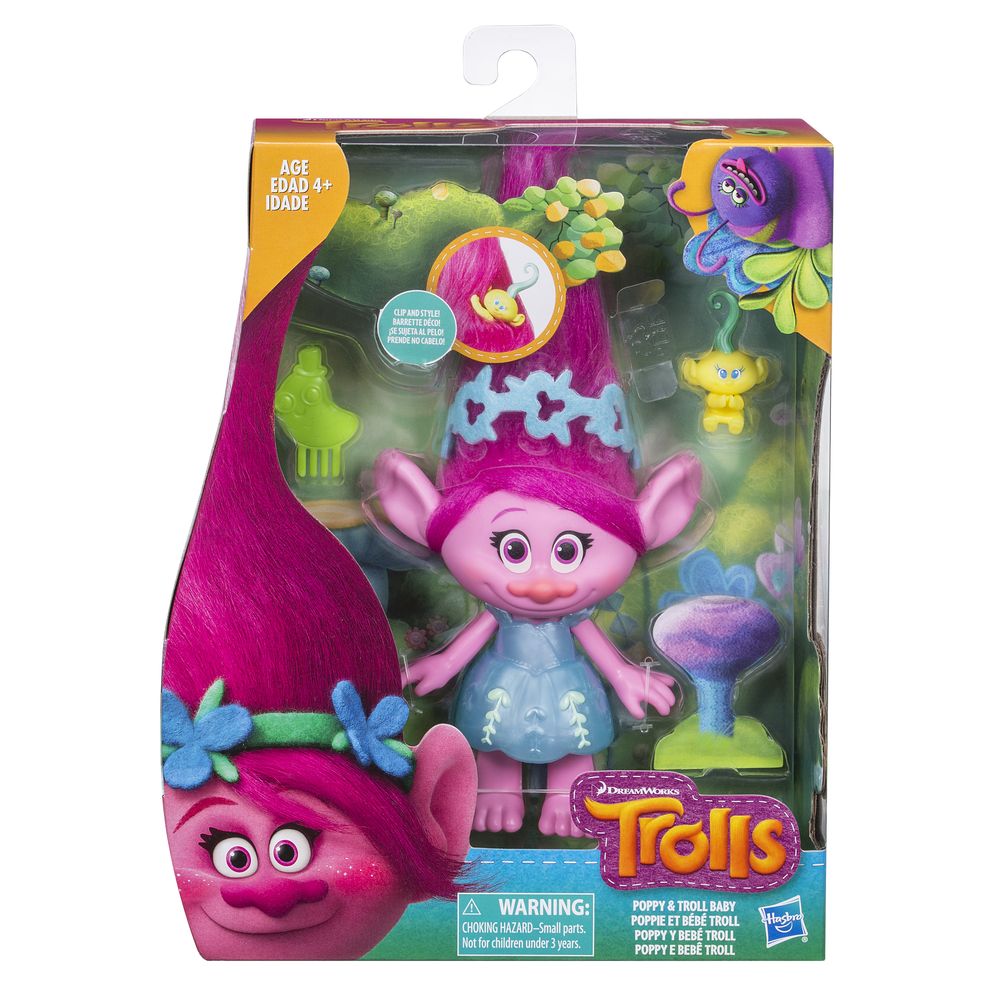 Trolls Medium Doll Asst Poppy - Toyworld