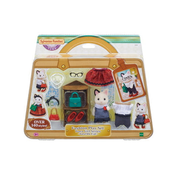 Sylvanian Families Fashin Play Set Town Girl Tuxedo Cat - Toyworld