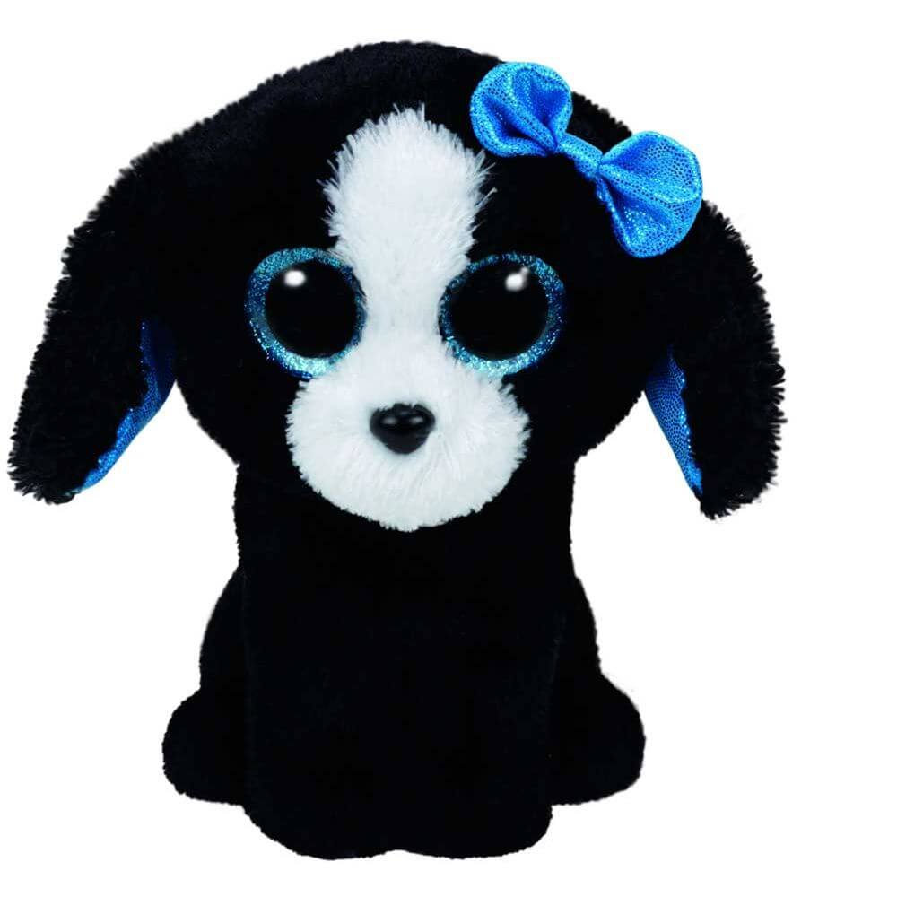 Ty Beanie Boo Tracey Black Dog - Toyworld