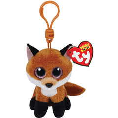 Ty Beanie Boo Clip On Slick The Fox - Toyworld