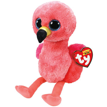 Ty Beanie Boos Gilda The Pink Flamingo Medium - Toyworld