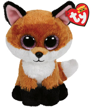 Ty Beanie Boo S Medium Slick Fox - Toyworld