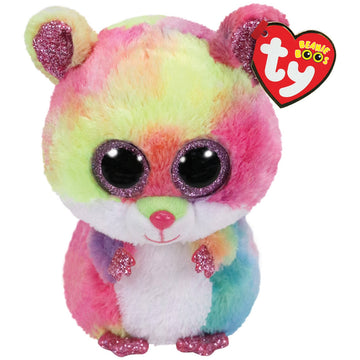Ty Beanie Boos Rodney The Multicoloured Hamster - Toyworld