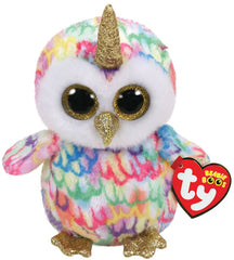 Ty Beanie Boos Enchanted The Multicoloured Owl With Horn Img 1 - Toyworld