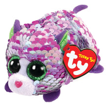 TY TEENYS TYS LILAC THE SEQUIN PURPLE CAT