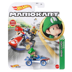 HOT WHEELS MARIO KART BABY LUIGI SNEEKER