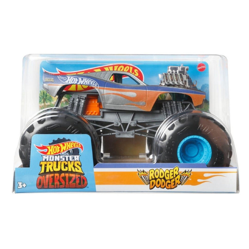 HOT WHEELS MONSTER TRUCKS 1:24 RODGER DODGER