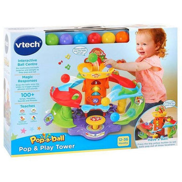 Vtech Pop A Ball Pop & Play Tower - Toyworld