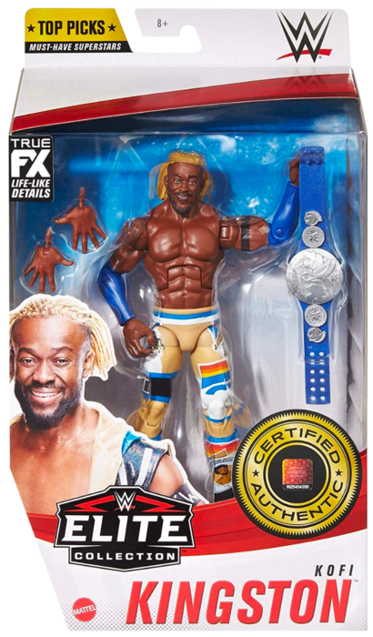 Wwe Elite Collection Kofi Kingston - Toyworld