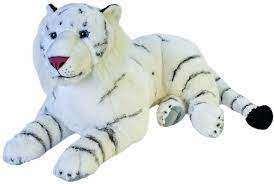 WILD REPUBLIC GIANT WHITE TIGER PLUSH