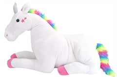 WILD REPUBLIC GIANT UNICORN PLUSH WHITE