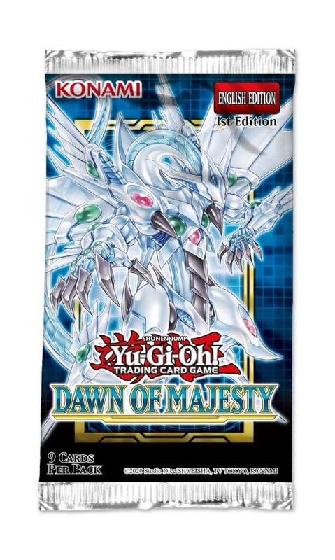 YU-GI-OH TCG DAWN OF MAJESTY BOOSTER PACK