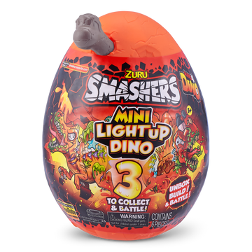 Zuru Smashers Mini Light Up Dino | Toyworld