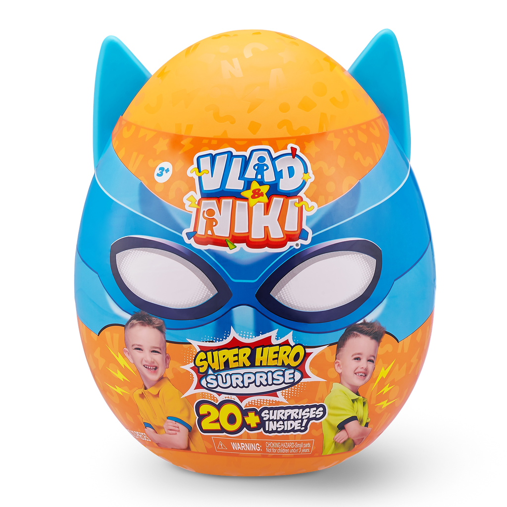 Vlad & Niki Super Hero Surprise Egg Assorted Styles | Toyworld