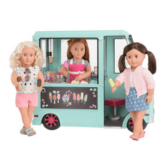 Our Generation Sweet Stop Ice Cream Truck Mint Img 1 - Toyworld