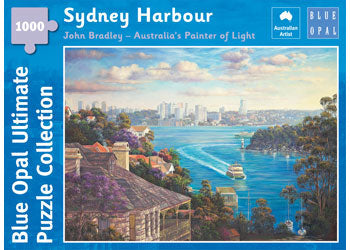 BLUE OPAL 1000 PIECE SYDNEY HARBOUR