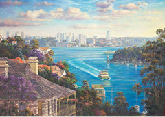 BLUE OPAL 1000 PIECE SYDNEY HARBOUR