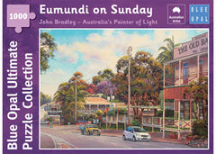 BLUE OPAL 1000 PIECE EUMUNDI ON SUNDAY