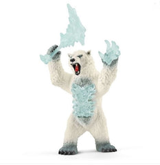 Schleich Eldrador Creatures Blizzard Bear With Weapon - Toyworld