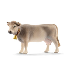 Schleich Braunvieh Cow Grey Dot - Toyworld