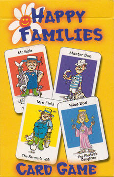 Cartamundi Happy Families Card Game - Toyworld