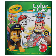 Crayola Paw Patrol Color Sticker Book - Toyworld