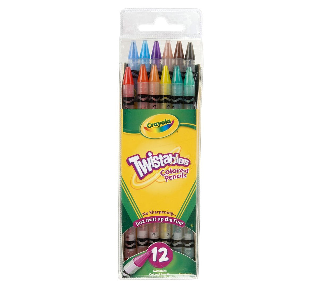 Crayola Twistables Colored Pencils 12 Pack - Toyworld