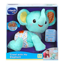 Vtech Crawl With Me Elephant Blue - Toyworld